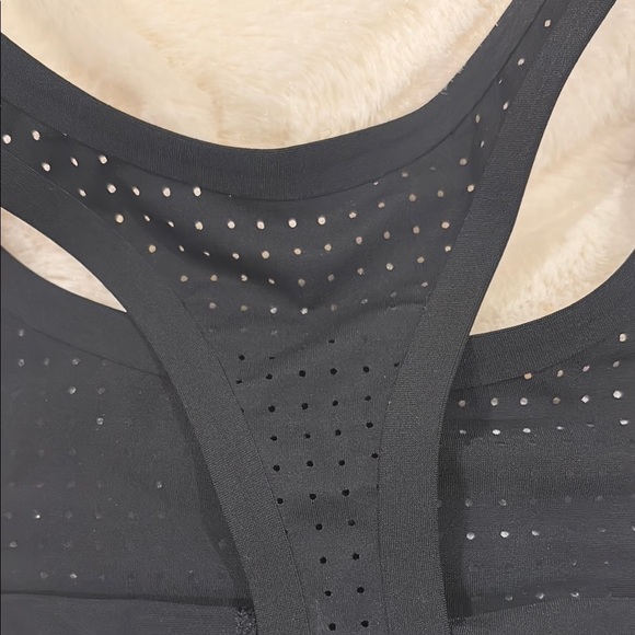 Athleta Black and Blue Racerback Sports Bra - Picture 6 of 7